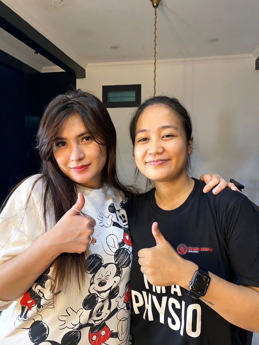 Foto sesi dengan Angela Lee